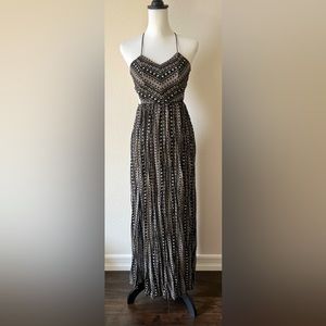 F21 b&w Maxi Dress sz S